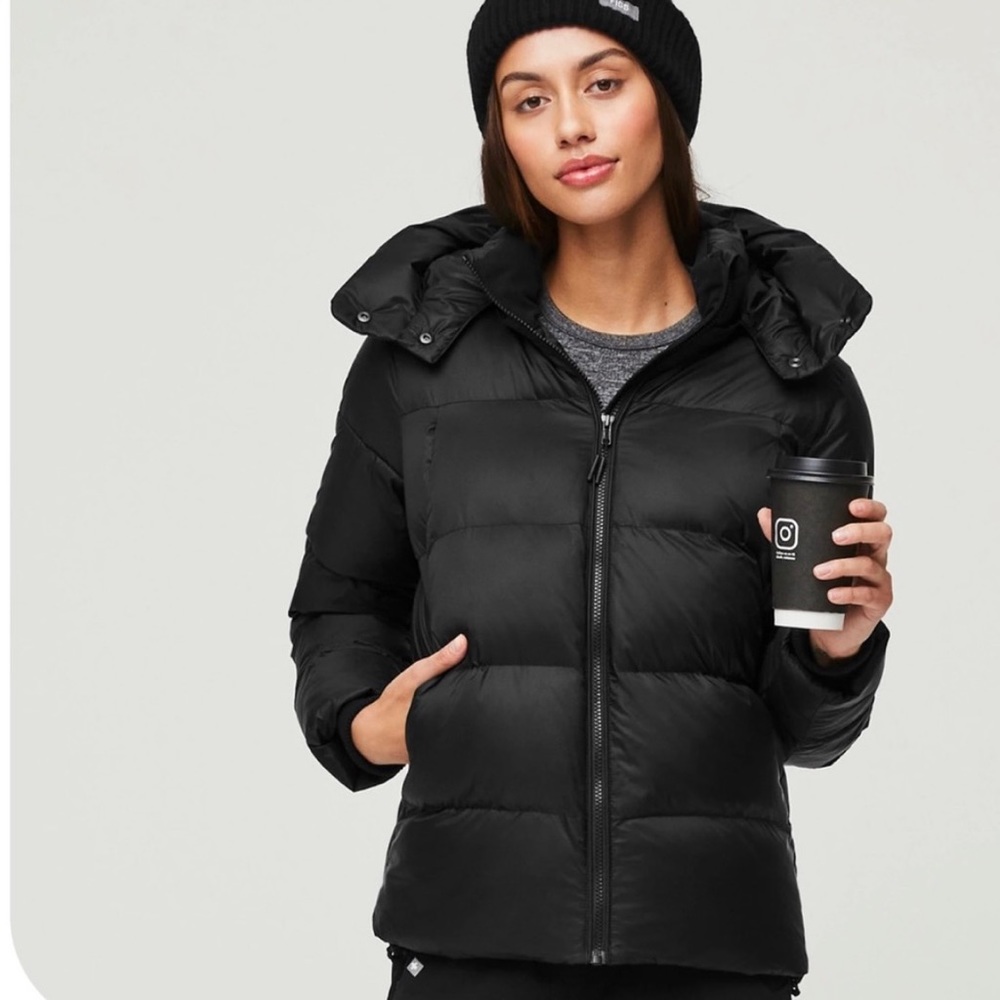 Figs Women’s Özlem Puffer Black - Small. NWT